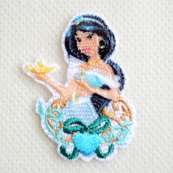 ワッペン アイロン おしゃれ 刺繍 ワッペン アイロン ディズニー プリンセス アラジン ジャスミン...