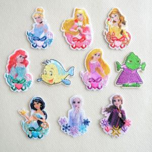 アナと雪の女王 ワッペン アナ雪 アイロン お...の詳細画像3
