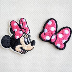 ミニーマウス ワッペン アイロン ディズニー ー...の商品画像