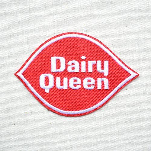 ワッペン アイロン おしゃれ 刺繍 ワッペン デイリークイーン 名前 作り方 DAI-001 ハンド...