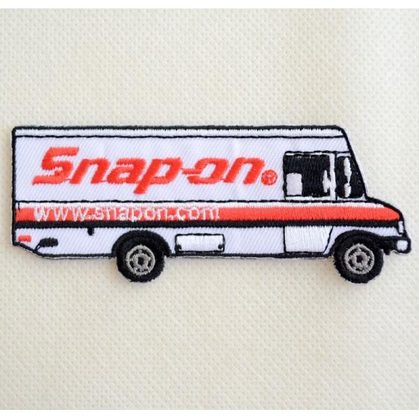 ワッペン スナップオン SNAP-ON トラック 名前 作り方 E317