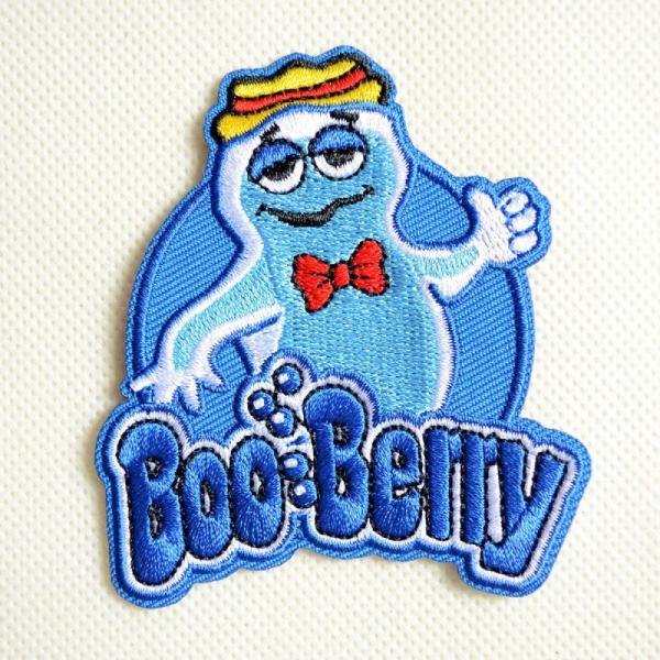 ワッペン アイロン おしゃれ 刺繍 ワッペン ブーベリー Boo Berry 名前 作り方 GOST...