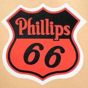 ガレージステッカー シール フィリップス66 Phillips66 GS-025｜wappenstore