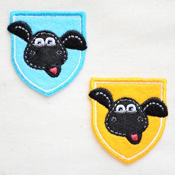 ワッペン アイロン おしゃれ 刺繍 シールワッペン こひつじのティミー/Timmy time (エン...