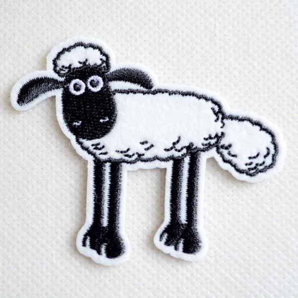 ワッペン アイロン おしゃれ 刺繍 ワッペン ひつじのショーン Shaum the Sheep 名前...