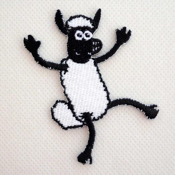 ワッペン アイロン おしゃれ 刺繍 ひつじのショーン 30周年 Shaum the Sheep 名前...