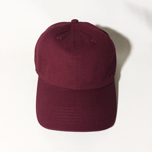 ワッペン アイロン おしゃれ 刺繍 帽子 キャップ アメカジ 無地6パネル CAP 6PANEL B...