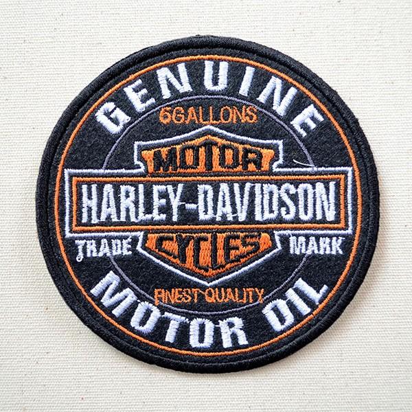 ワッペン アイロン おしゃれ 刺繍 ワッペン ハーレーダビッドソン Harley-Davidson ...