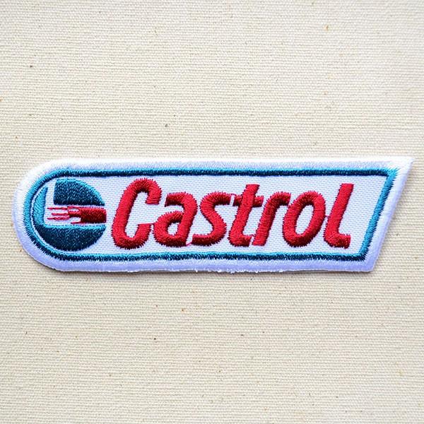 ワッペン アイロン おしゃれ 刺繍 ワッペン Castrol/カストロール  名前 作り方 LFW-...