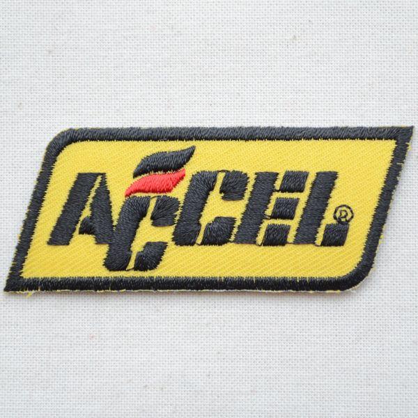 ワッペン アイロン おしゃれ 刺繍 ロゴワッペン アクセル Accel パーツ ハンドメイド アップ...