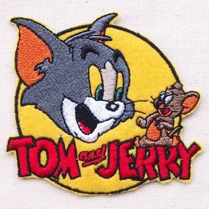 ワッペン Tom and Jerry トムとジェリー