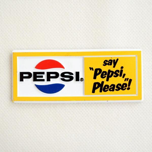 ワッペン アイロン おしゃれ 刺繍 マグネット おもちゃ 磁石 ペプシ PEPSI SAY PEPS...