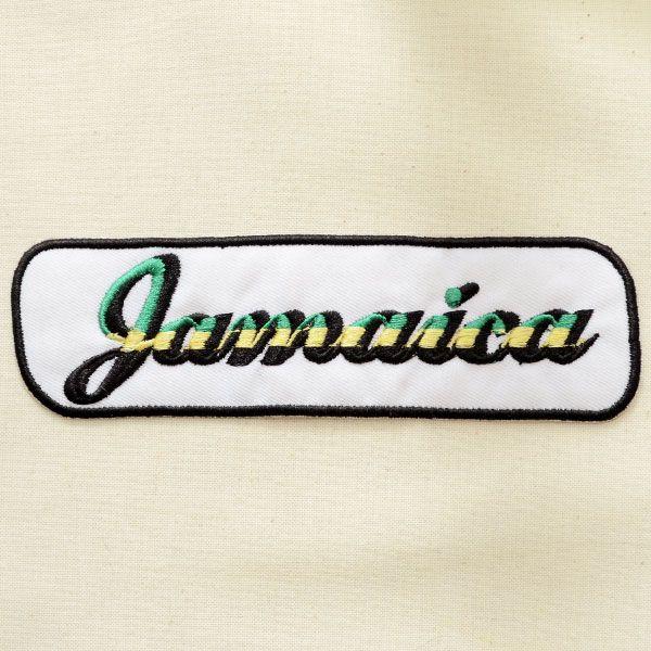 ワッペン Jamaica ジャマイカ(ロゴ/レクタングル)