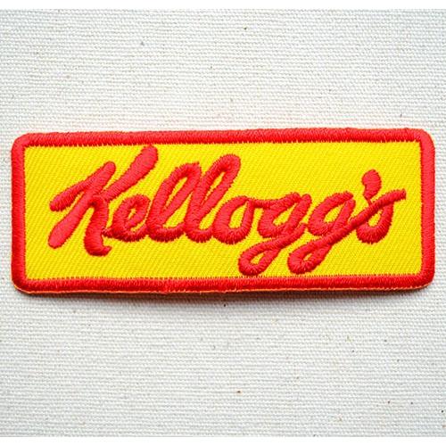 ワッペン アイロン おしゃれ 刺繍 ワッペン ケロッグ Kellogg's 名前 作り方 MW-01...