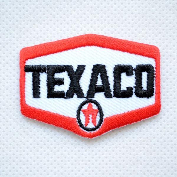 ワッペン アイロン おしゃれ 刺繍 ミニワッペン TEXACO テキサコ(S) 名前 作り方 MW0...