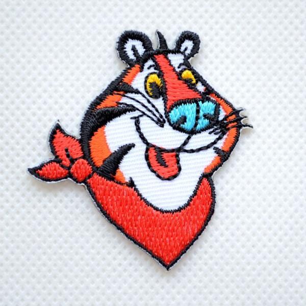 ワッペン アイロン おしゃれ 刺繍 ミニワッペン ケロッグ トニーザタイガー(S) 名前 作り方 M...