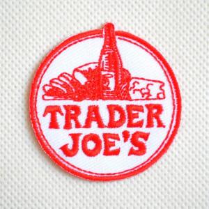 ワッペン アイロン おしゃれ 刺繍 ワッペン トレーダージョーズ TRADER JOE'S ミニ 名前 作り方 MW181