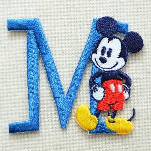 ワッペン 在庫限り パイオニア ミッキー M ディズニー MY4001-MY311