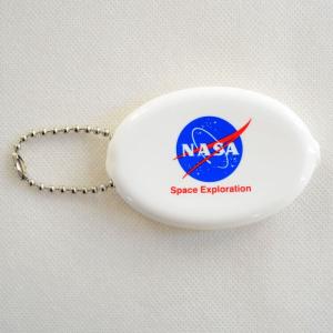 コインケース NASA ナサ ホワイト ラバー アメリカ製 NOA-001-WH｜wappenstore