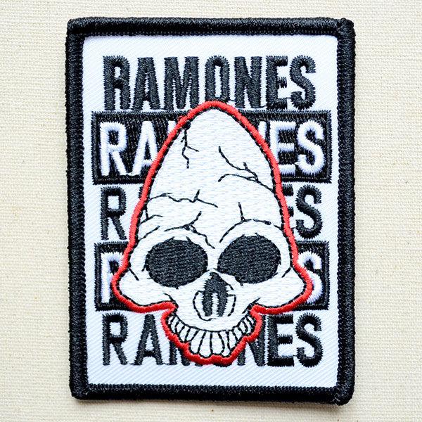 ワッペン アイロン おしゃれ 刺繍 音楽ワッペン RAMONES ラモンズ バンド ミュージック ロ...
