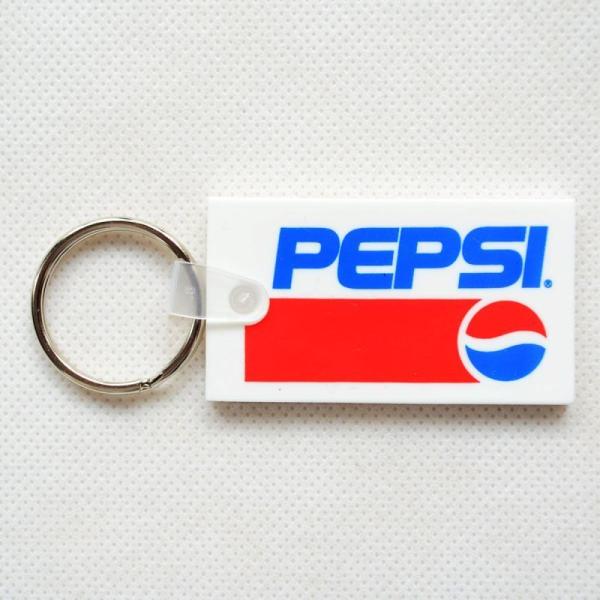 ワッペン アイロン おしゃれ 刺繍 ラバーキーチェーン PEPSI ロゴ2 名前 作り方 PEPSI...