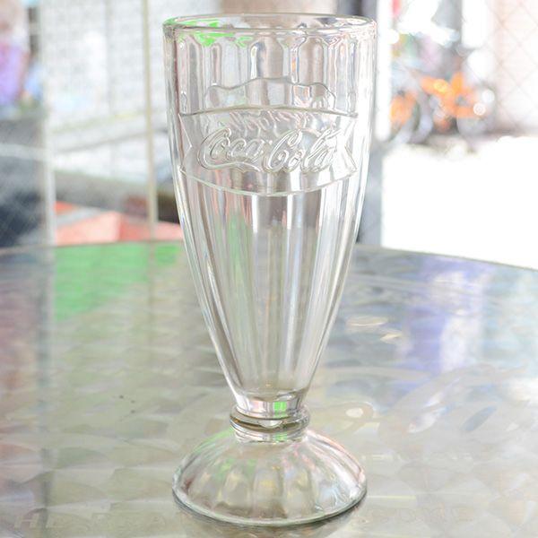 ワッペン アイロン おしゃれ 刺繍 コカコーラ Coca-Cola コークフロートグラス/タンブラー...