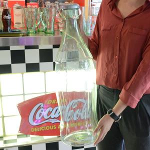 コカコーラ Coca-Cola 貯金箱/ビッグボトルコインバンク PJ-CB01 *メール便不可｜wappenstore
