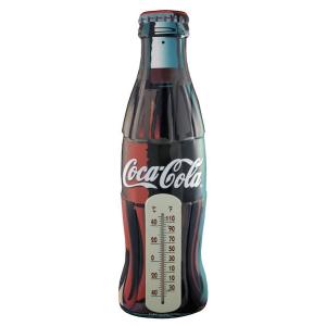 コカコーラ Coca-Cola 温度計/サーモメーター(ボトル) PJ-TMB01 *メール便不可｜wappenstore