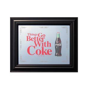 ワッペン アイロン おしゃれ 刺繍 コカコーラ Coca-Cola 鏡 パブミラーシングスゴーベター...