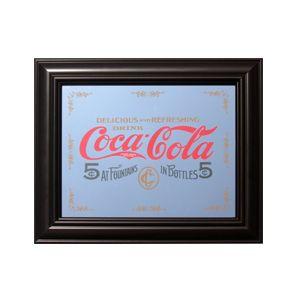 ワッペン アイロン おしゃれ 刺繍 コカコーラ Coca-Cola 鏡/パブミラー(5セント/27x...