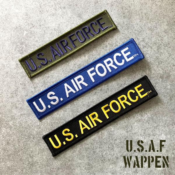 U.S. Air Force Designs USAF アメリカ空軍 ワッペン 刺繍 パッチ ミリタ...