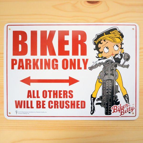 ワッペン アイロン おしゃれ 刺繍 看板/プラサインボード ベティブープ Betty Boop バイ...