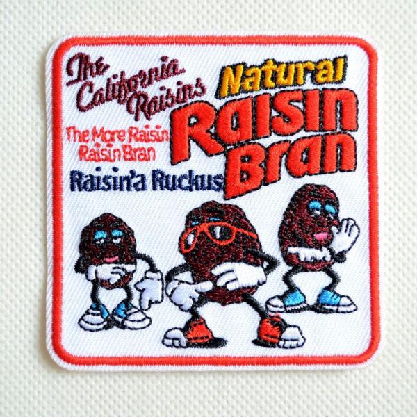 ワッペン カリフォルニアレーズン California Raisins 名前 作り方 Raisins