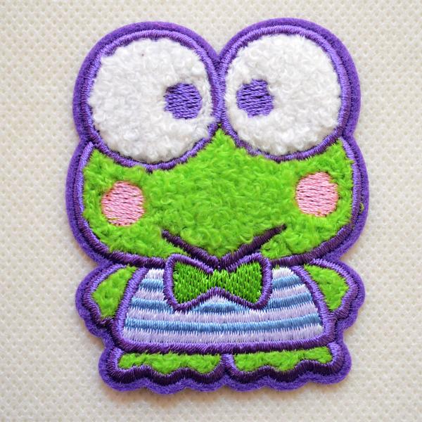 ワッペン けろけろけろっぴ はぴだんぶい サンリオ アイロン 通販 名前 作り方 S01Y2845