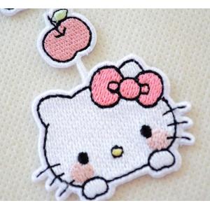 キティ ワッペン ハローHELLO KITTY...の詳細画像1