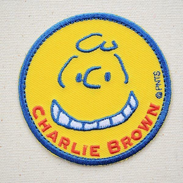 スヌーピー ワッペン 刺繍 アイロン ヴィンテージ チャーリー グッズ バッグ S02Y2430