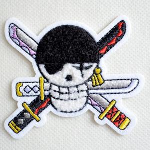 ワンピース ワッペン 刺繍 アイロン キャラクター アップリケ