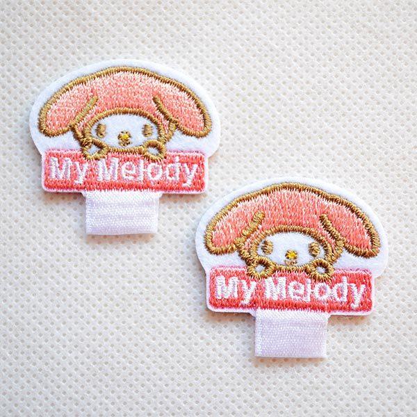 ワッペン アイロン おしゃれ 刺繍 名札つけアップリケ/ワッペン マイメロディ 名前 作り方 SCW...