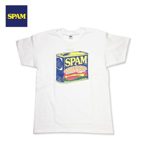 SPAM T-SHIRT CAN ICON ハンバーガー スパム Tシャツ アメリカン アメカジ メ...