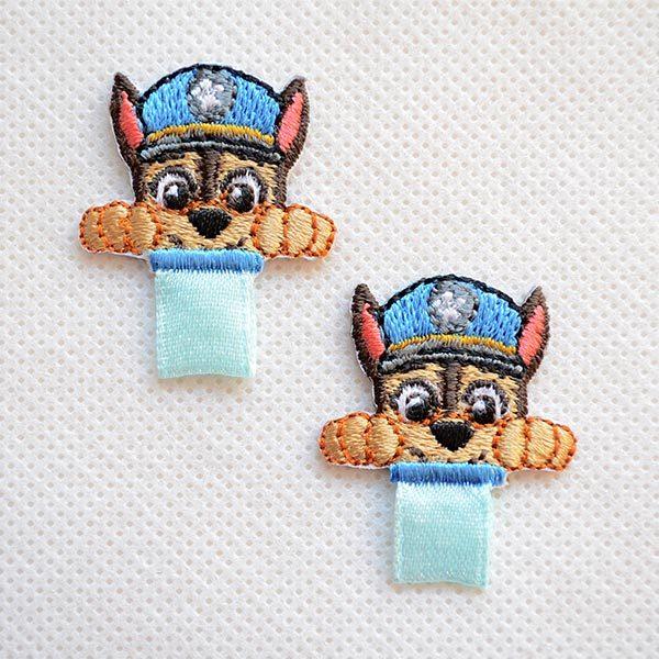 ワッペン パウパトロール アイロン おしゃれ 刺繍 名札つけアップリケ チェイス 名前 作り方 T0...