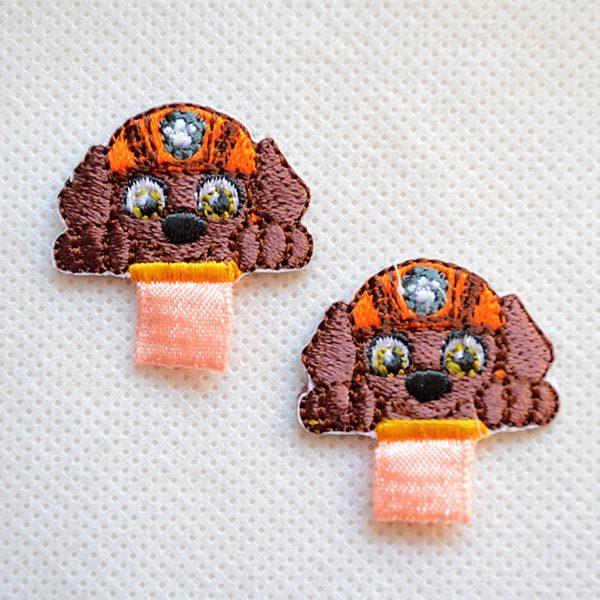 ワッペン パウパトロール アイロン おしゃれ 刺繍 名札つけアップリケ ズーマ 名前 作り方 T01...