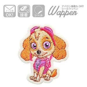 ワッペン パウパトロール スカイ T01Y1561 ワッペン アイロン ブランド 通販 アップリケ ブレザー シャツ エンブレム