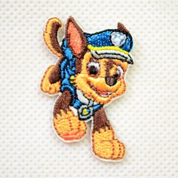 ワッペン パウパトロール アイロン おしゃれ 刺繍 ミニポーズチェイス 名前 作り方 T01Y236...