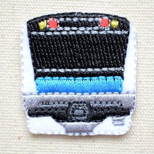 ワッペン アイロン おしゃれ 刺繍 鉄道/電車 トレインミニワッペン E233系京浜東北線 名前 作り方 TR380-TR26