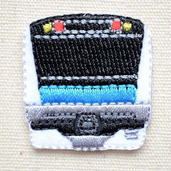 ワッペン アイロン おしゃれ 刺繍 鉄道/電車 トレインミニワッペン E233系京浜東北線 名前 作...