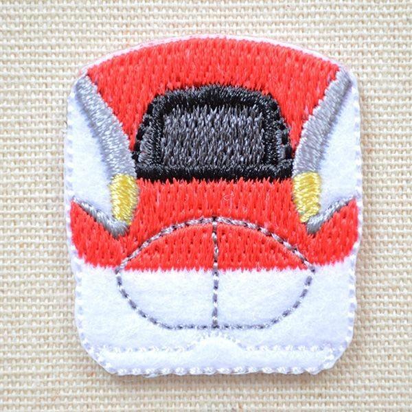 ワッペン アイロン おしゃれ 刺繍 鉄道/電車 トレインミニワッペン E6系スーパーこまち TR38...