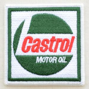 ロゴワッペン カストロール Castrol モーターオイル(スクエア) WD0027