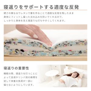 マットレス シングル 高反発マットレス 折りた...の詳細画像5