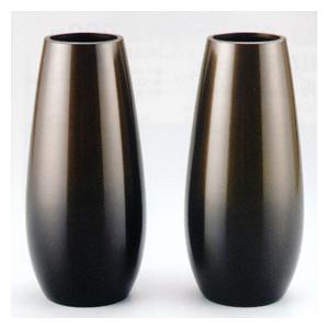 花器 花瓶｜ 瓢箪 ｜大森孝志作 蝋型青銅(ブロンズ)製 桐箱入り【高岡