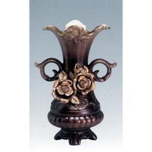 花器 薄端｜ 尺1富士山水 ｜剛信作 銅製 紙箱入り【高岡銅器】d94-03